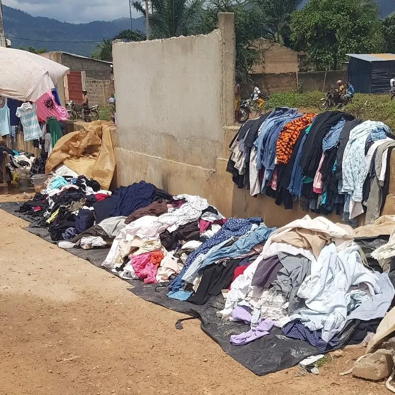 Second-hand clothes in all shapes and sizes